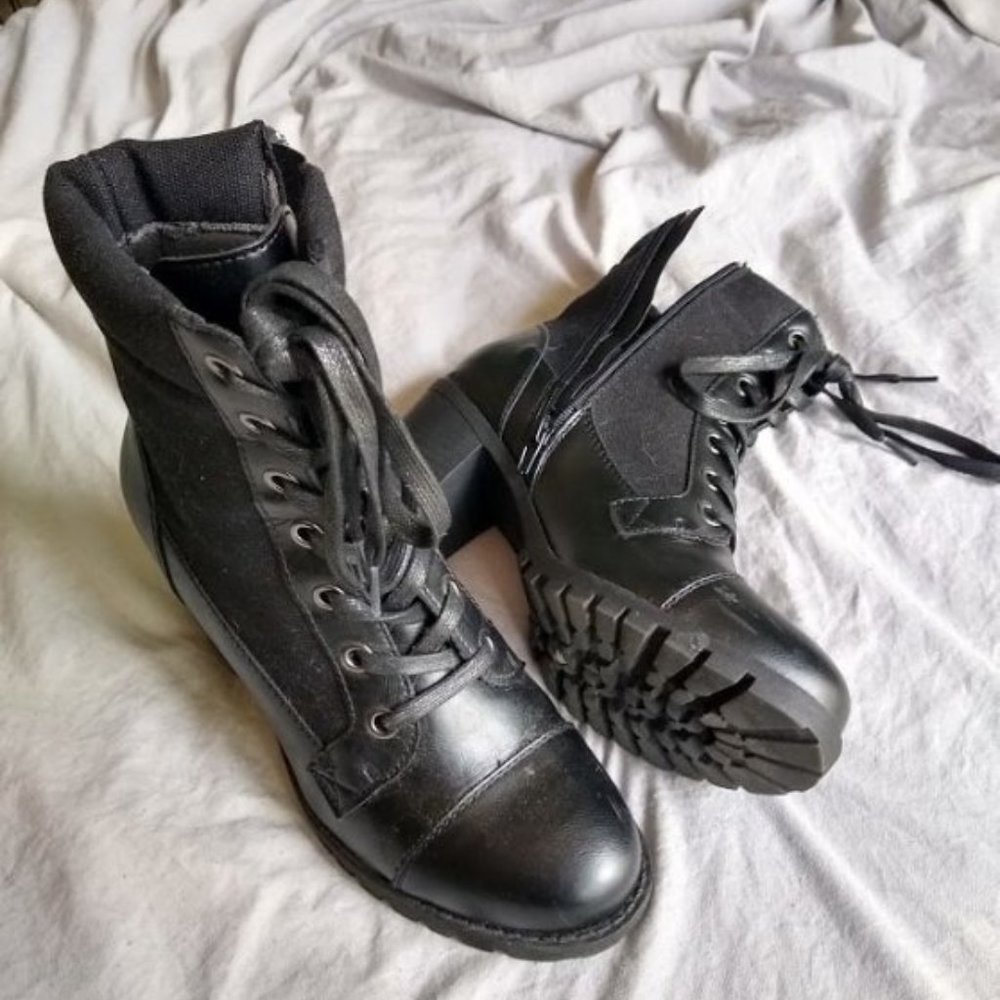 XOXO Combat Boots